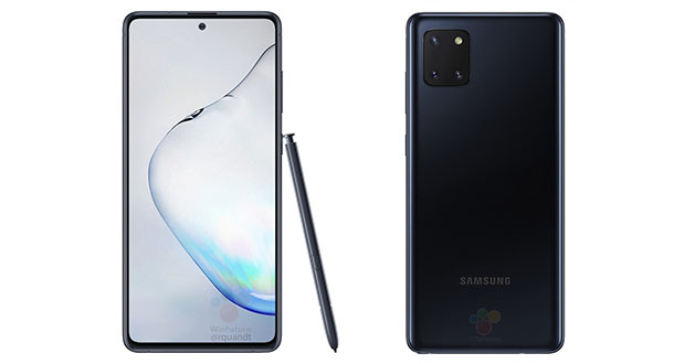 galaxy note 10 lite 1 - مشخصات فنی گلکسی نوت ۱۰ لایت به صورت کامل فاش شد